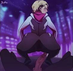 Gwen Stacy - NSFW; shaking booty; twerks; thicc; big butt; 3D sex ...
