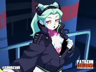 Edgerunners Cyberpunk 2077 Rebecca animated suoiresnu webm porn ...